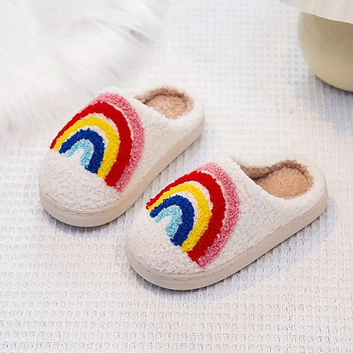 CAYUCOS Festive Rainbow Slipper for Kids