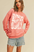 Load image into Gallery viewer, Be the Sunshine Graphic Sweatshirt: TEA ROSE / S