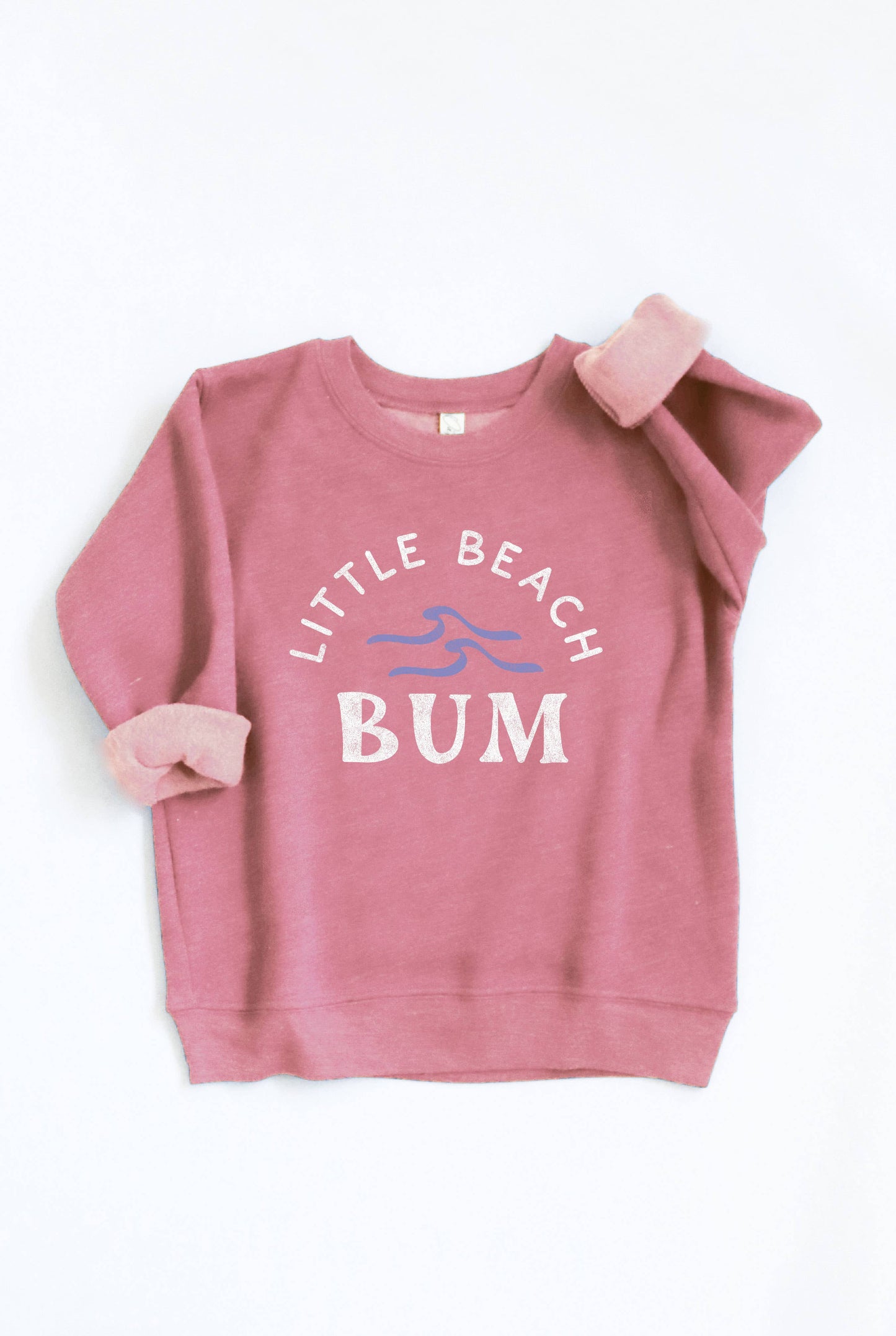 LITTLE BEACH BUM Toddler Graphic Sweatshirt