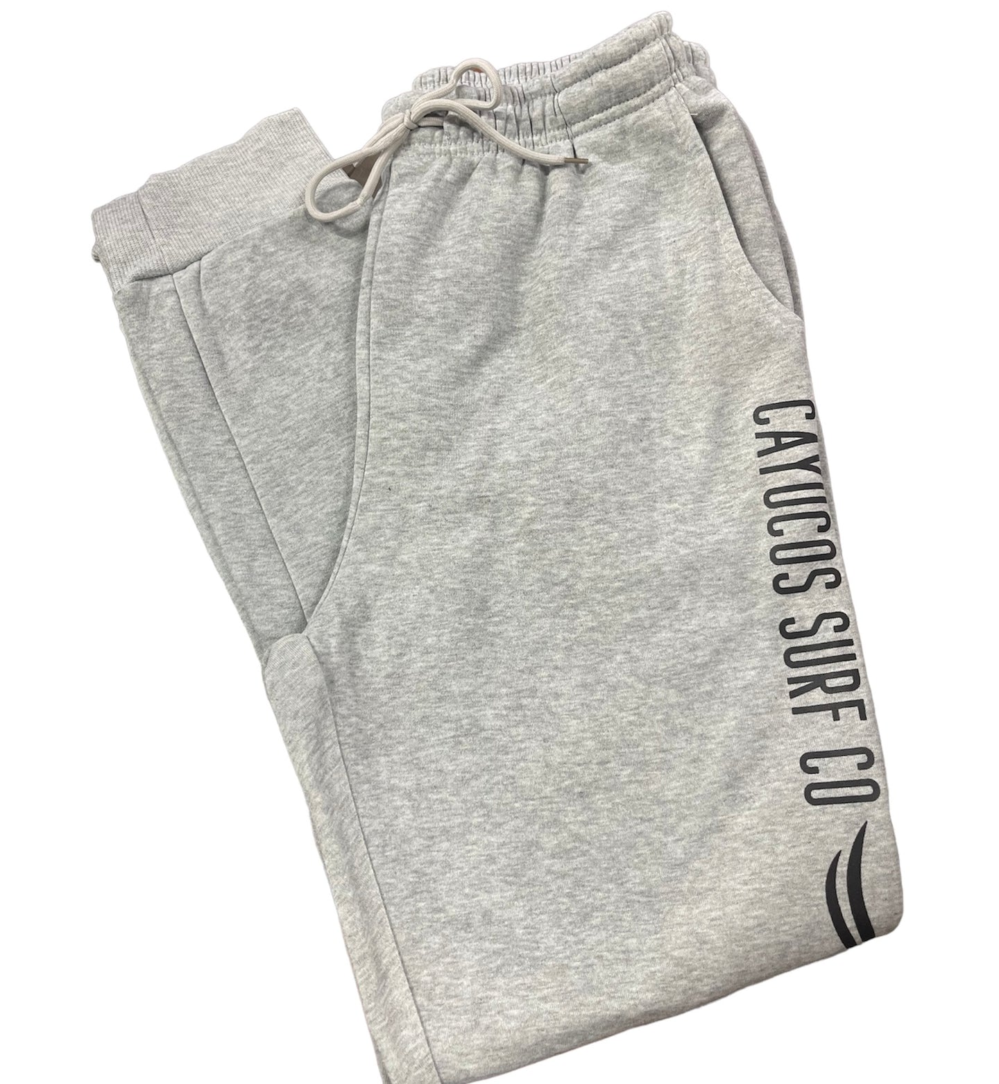 Cayucos Men's Solid Color Sweatpants With Drawstring And Pockets