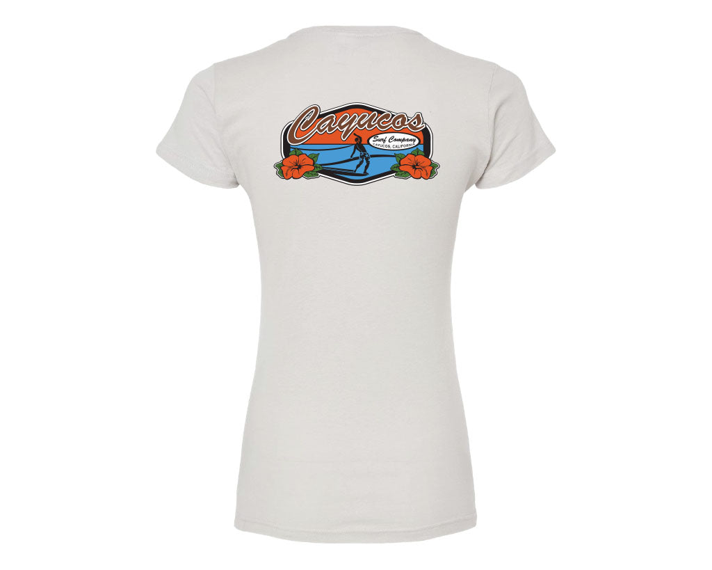 Cayucos Womens Sunset Surfer Tee