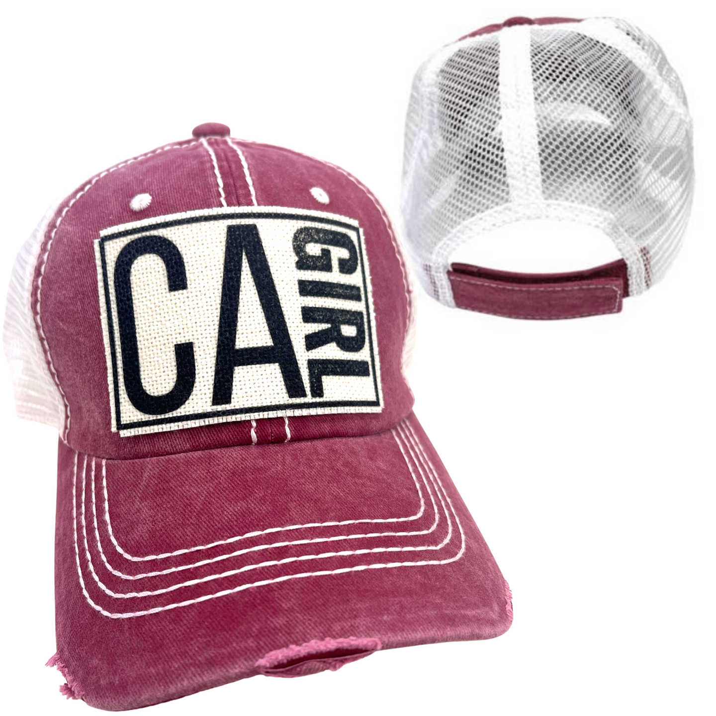 CALIFORNIA GIRL PONYTAIL AND UNISEX HATS