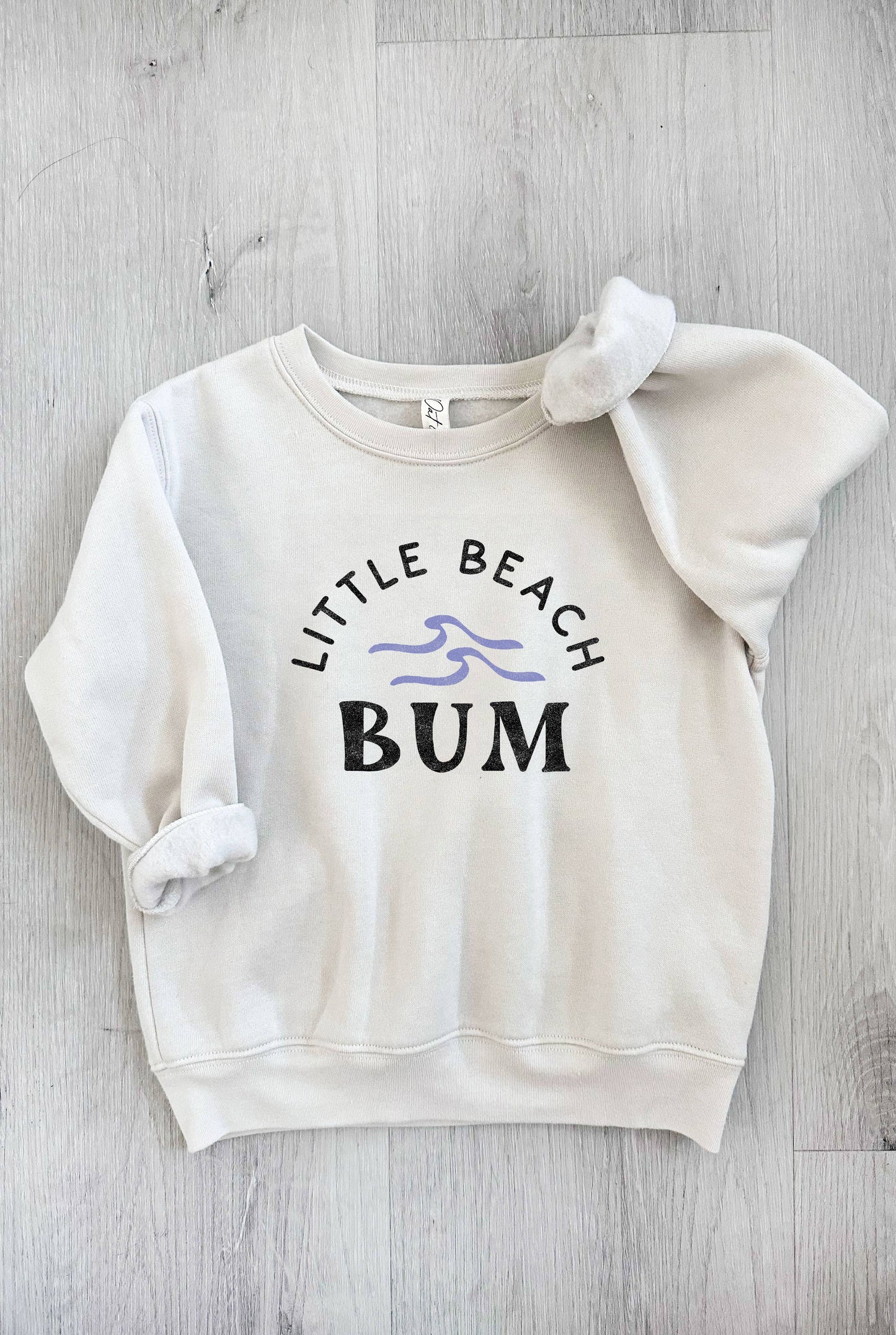 LITTLE BEACH BUM Toddler Graphic Sweatshirt