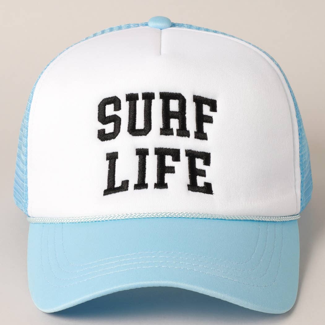 SURF LIFE Foam Trucker Cap: ONE SIZE / BLUE