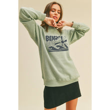 Load image into Gallery viewer, Beach Bum Graphic Sweatshirt: HEATHER DUSTY / L