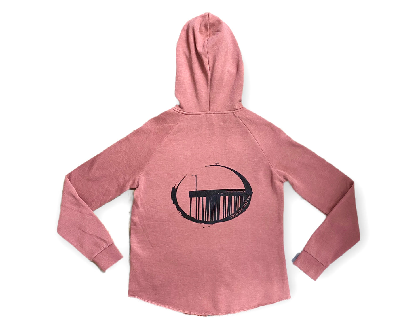 Cayucos Womens New/Old Pier Zip Up Hood