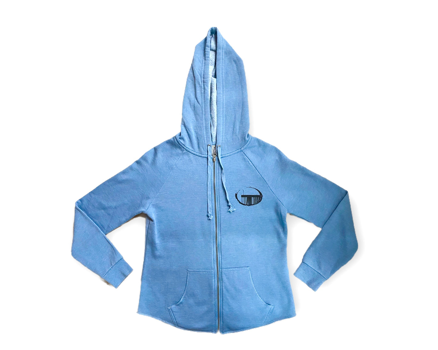 Cayucos Womens New/Old Pier Zip Up Hood