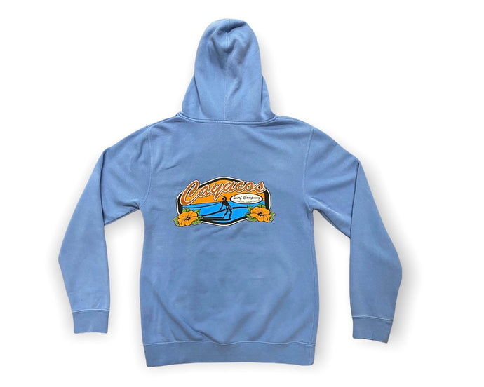 Cayucos Sunset Surfer Hoodie